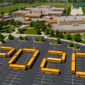 2020 Bay Port High School Graduation Tribute • Green Bay Drone Photographer